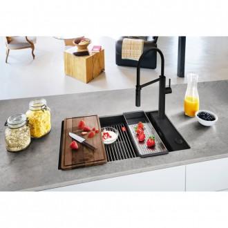 Кухонна мийка Franke Kubus 2 KNG 110-62 (125.0732.284) Black Edition